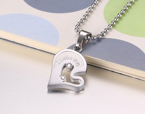 Wholesale Stainless Steel Heart Shape Pendant