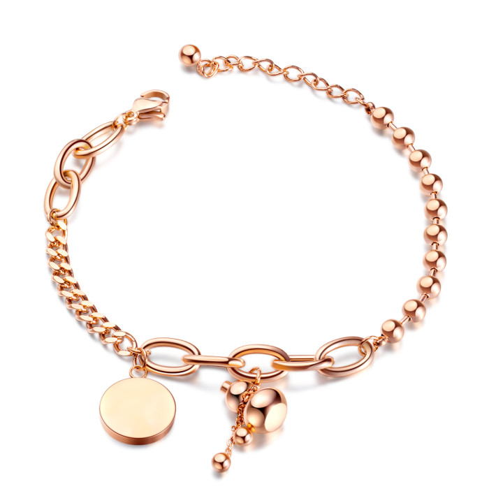 Wholesale Stainless Steel Women Bracelet with Cucurbit