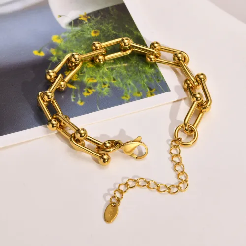 Wholesale Stainless Steel Horseshoe Chain Bracelet