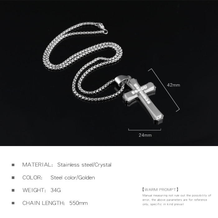 Wholesale Stainless Steel Mens Crosses