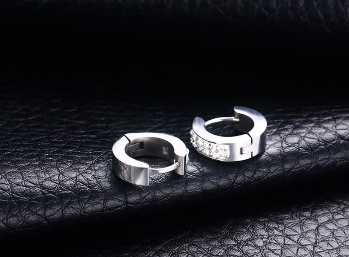 Wholesale Stainless Steel Huggie Hoop Earrings