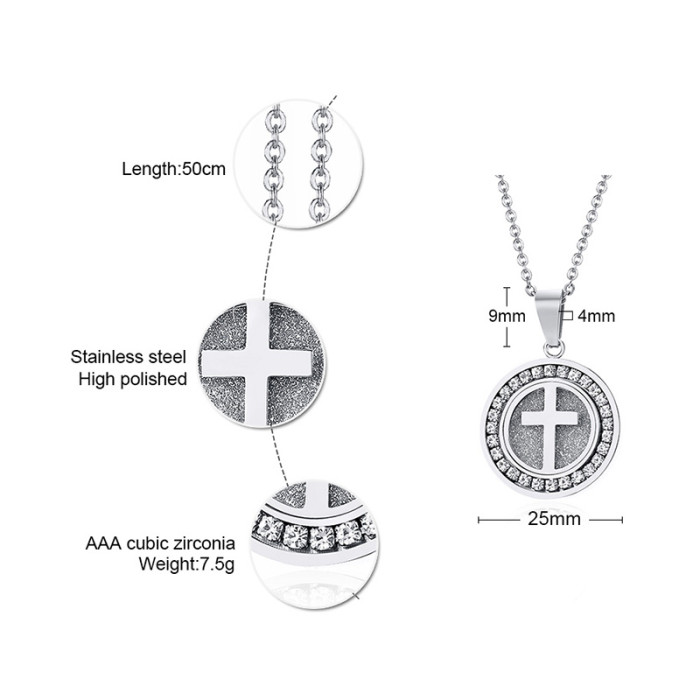 Wholesale Cross Pendant Blessed by Pope