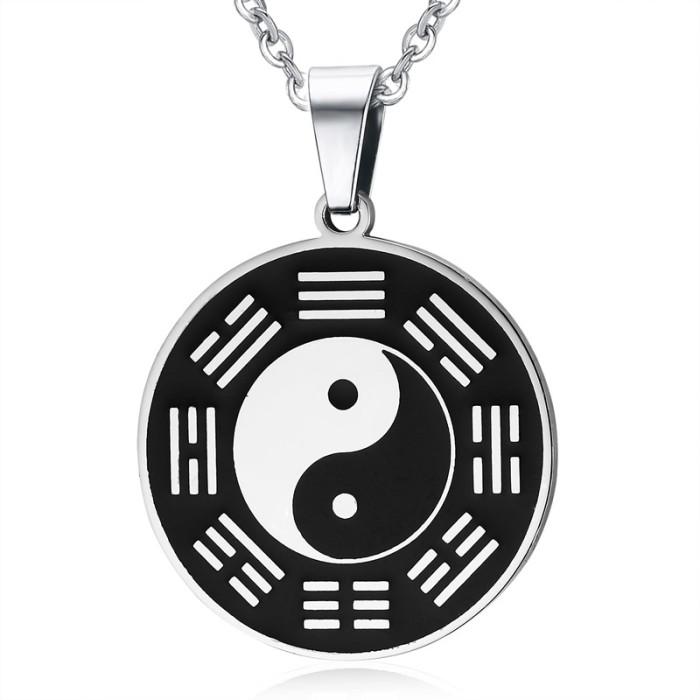 Stainless Steel Pendants Religion Yin Yang Wholesale