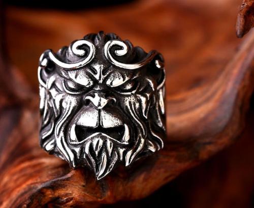 Wholesale Mens Rings Stainless Steel Sun Wukong Ring