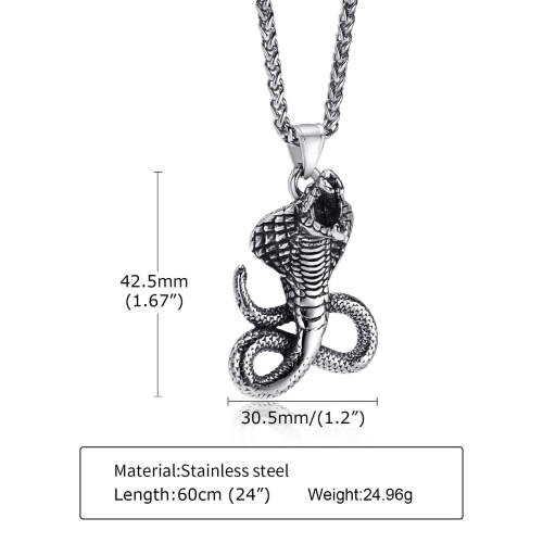 Wholesale Stainless Steel Cobra Pendant