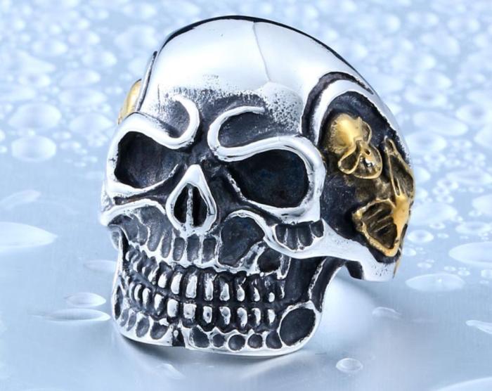 Wholesale Jewelry Rings skeleton Skull Ring
