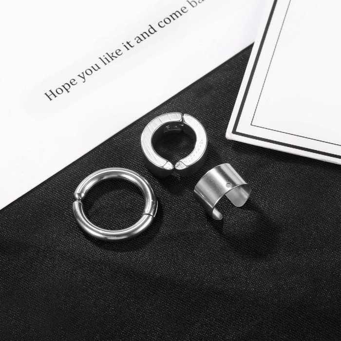 Wholesale Stainless Steel Chunky Hoops