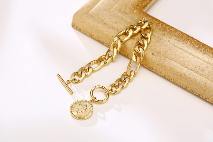 Wholesale Stainless Steel Bracelet with Elizabeth