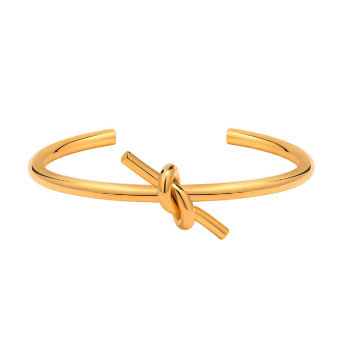 Wholesale Stainless Steel Bangle with Knote