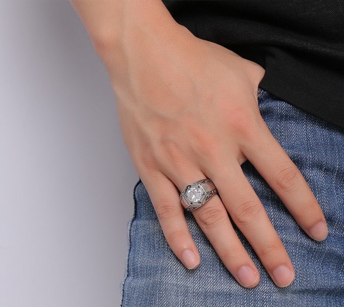 Wholesale Stainless Steel Rings Men