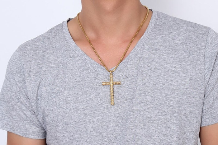 Wholesale Stainless Steel Cross Necklace