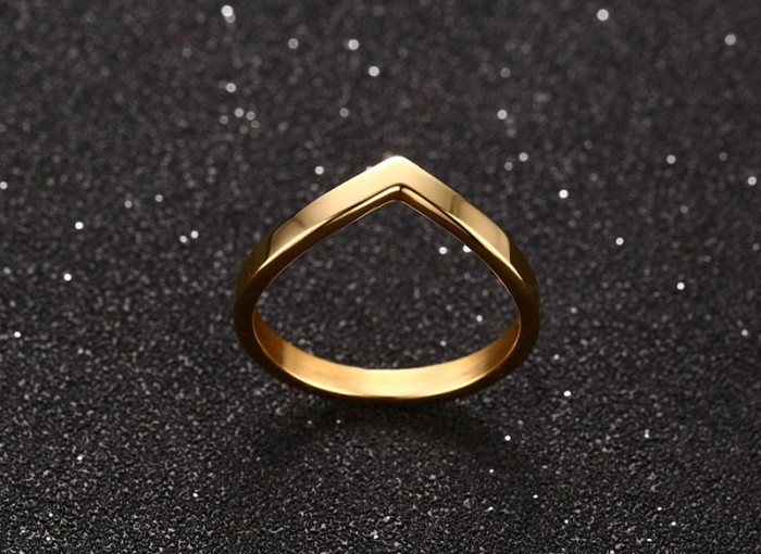 Wholesale Fashion Stainless Steel Stackable Mid Rings for Women