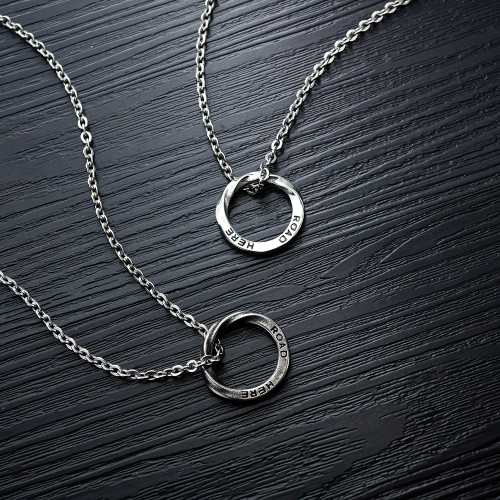 Wholesale Stainless Steel Ring Pendant Necklace Online Shopping