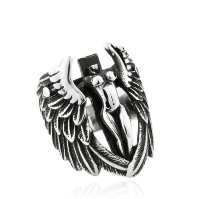 Wholesale Stainless Steel Biker Rings for Sale