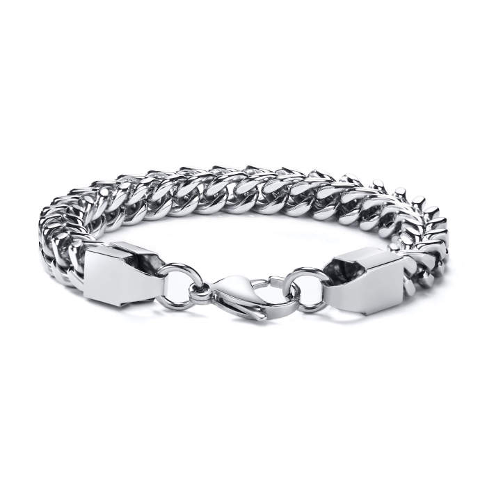 Wholesale Men Stainless Steel Keel Chain Bracelet
