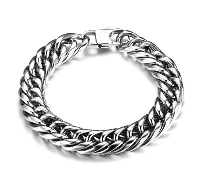 Wholesale Cuban Bracelet 11.5mm Stainless Steel