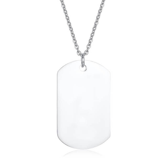 Wholesael Stainless Steel Rainbow Pride Dog Tag