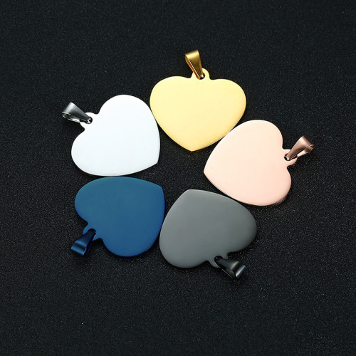 Wholesale Personalised Stainless Steel Heart Necklace