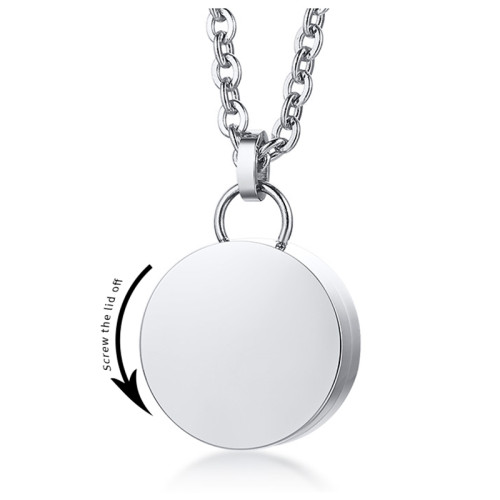 Wholesale Stainless Steel Human Ashes Urn Necklace