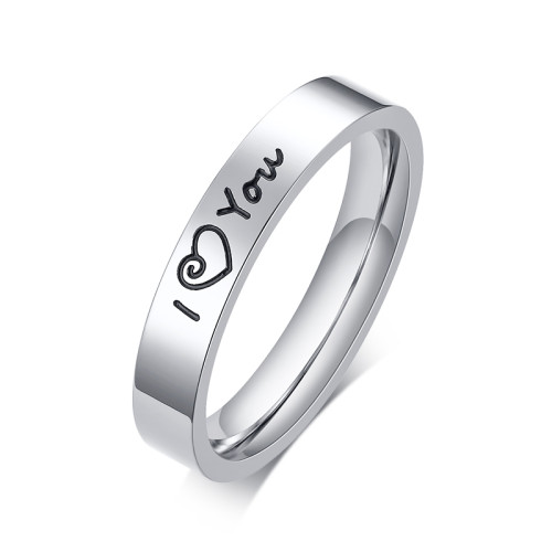 Wholesale Stainless Steel Love Ring for Girl