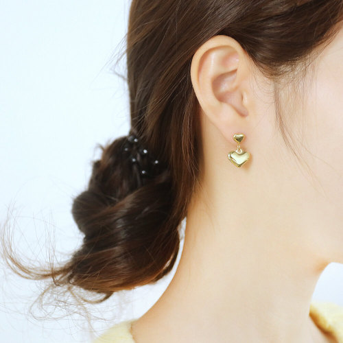 Wholesale Stainless Steel Heart Earrings