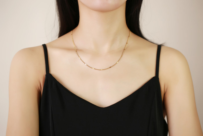 Wholesale Stainless Steel Women Chain Necklace