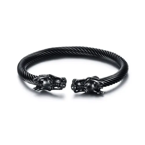 Wholesale Mens Stainless Steel Bangle with Wire