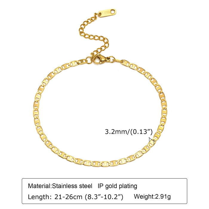 Wholesale Stainless Steel Women Anklets