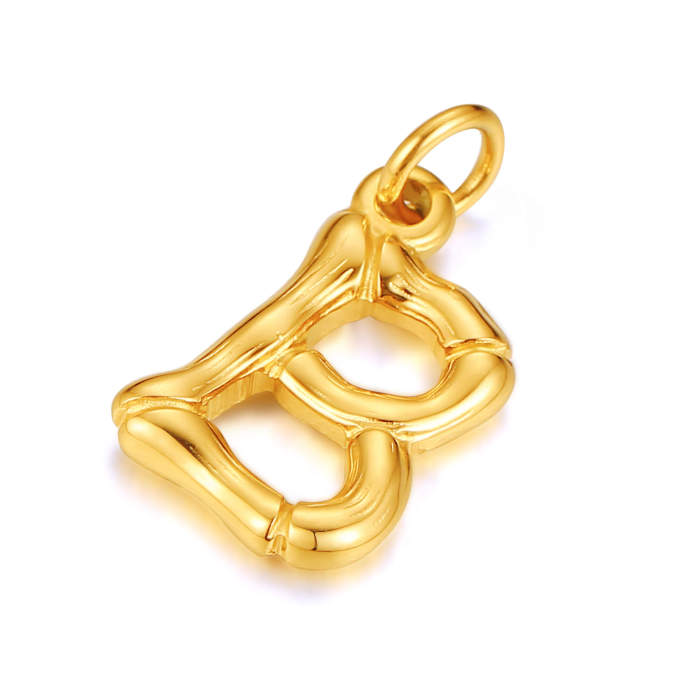 Wholesale Stainless Steel Intial Pendant