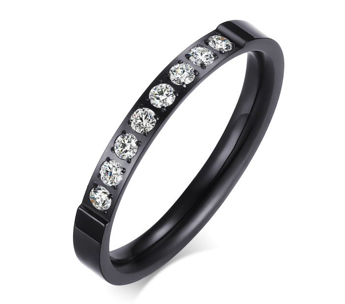 Stainless Steel Rings for Women with Stones
