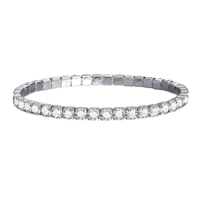 Wholesale Stainless Steel Zirconia Bracelet
