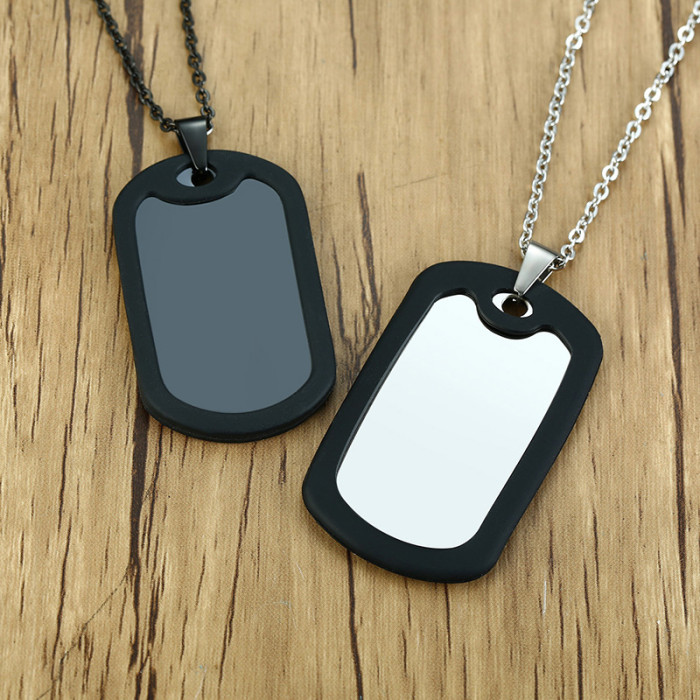 Wholesale Stainless Steel Dog Tag Necklace for Men