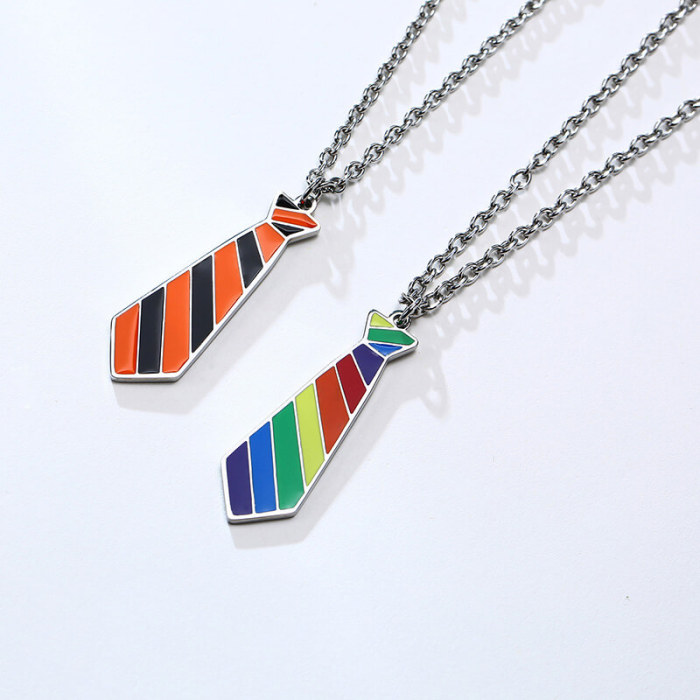 Wholesale Tie Pendant Stainless Steel