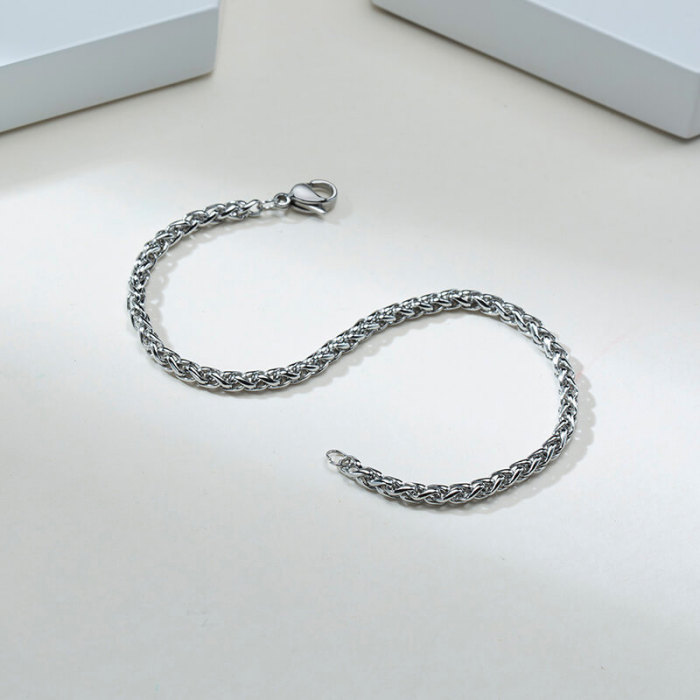 Wholesale Mens Stainless Steel Chain Bracelet