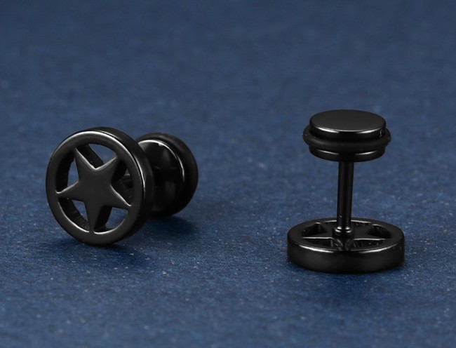 316L Surgical Steel Fake Plugs
