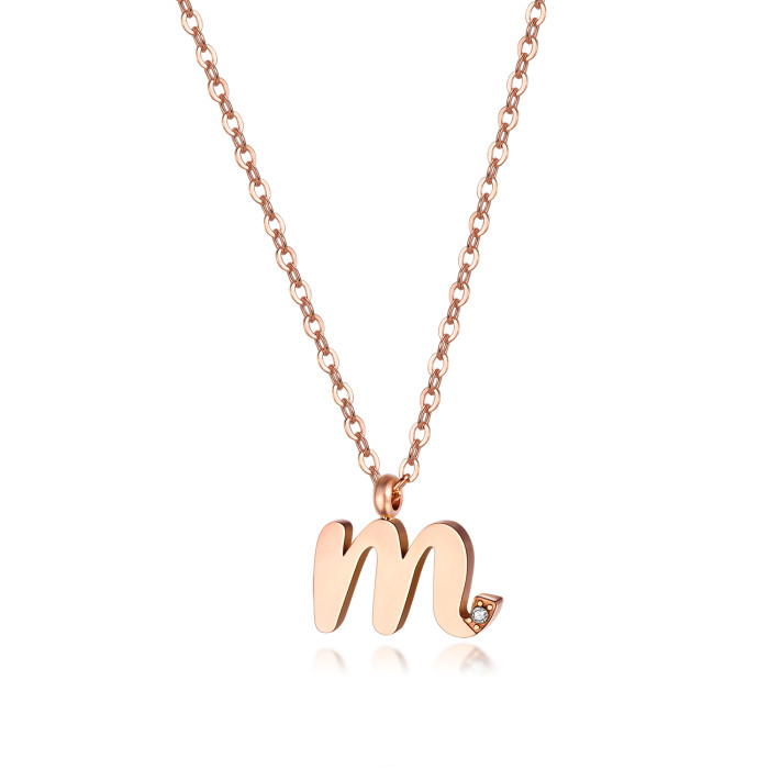 Wholesale Stainless Steel Letter Necklace Online Shopping