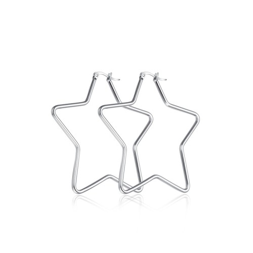 Wholesale Stainless Steel Five Star Earrings for Amazon