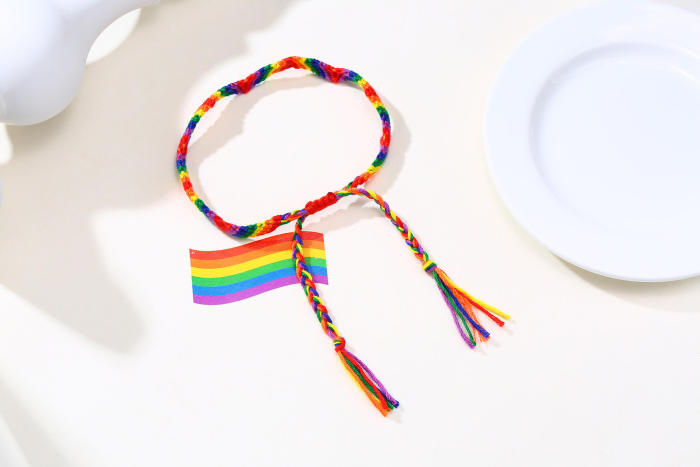 Wholesale Handmande Rainbow Bracelet