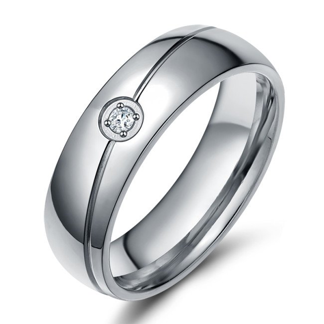 Wholesale Stainless Steel Rings with Single CZ Any Good