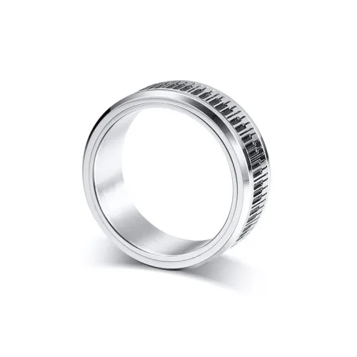 Wholesale Stainless Steel Piano Spinner Ring Band