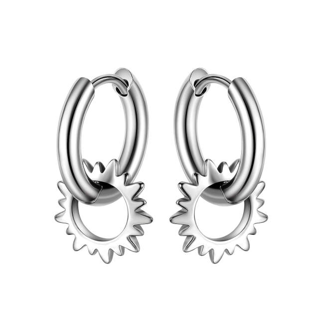 Wholesale Stinlass Steel Hoop Earrings