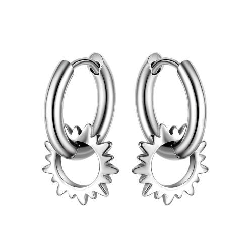 Wholesale Stinlass Steel Hoop Earrings