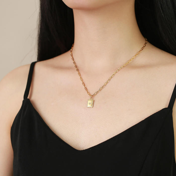 Wholesale Stainless Steel Women Pendant Necklace