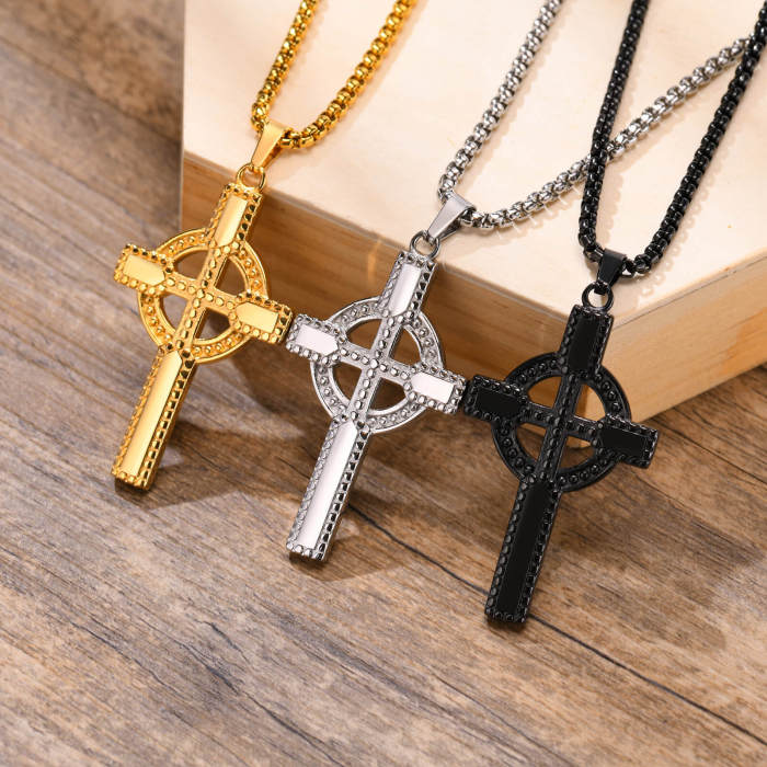 Wholesale Stainless Steel Celtic Cross Pendant