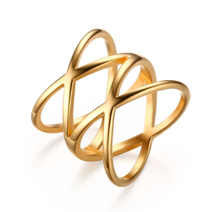 Wholesale Stainless Steel Fashion Rings Womens