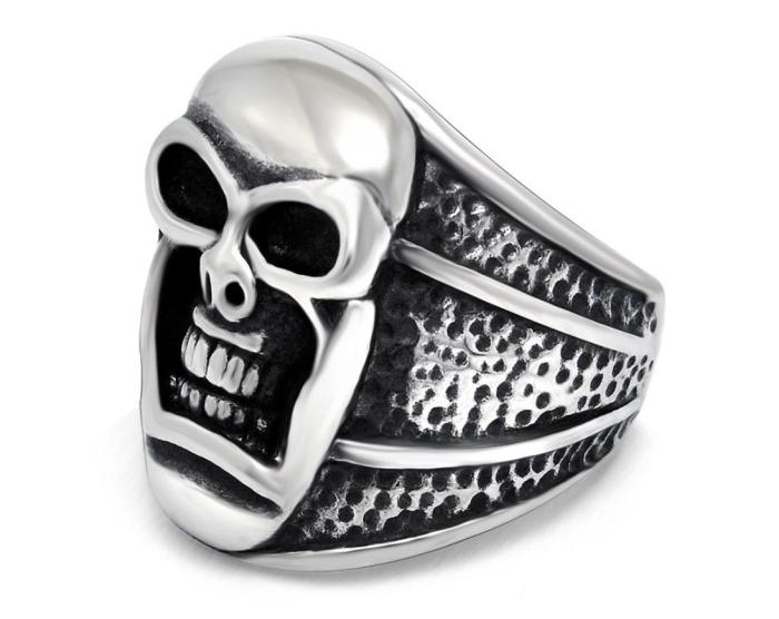 Stainless Steel Women Skull Rings