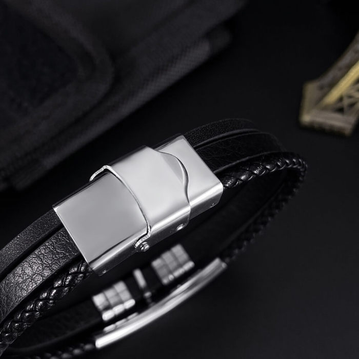 Wholesale Male Leather Bracelet