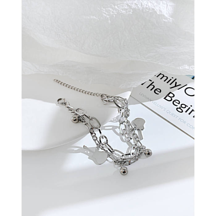 Wholesale Stainless Steel Bracelet with Guitar