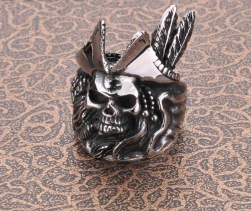Wholesale Stainless Steel Ring with Skull