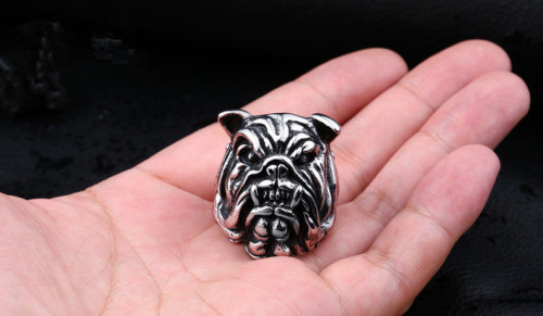 Stainless Steel Bulldog Skull Jewelry for Sale